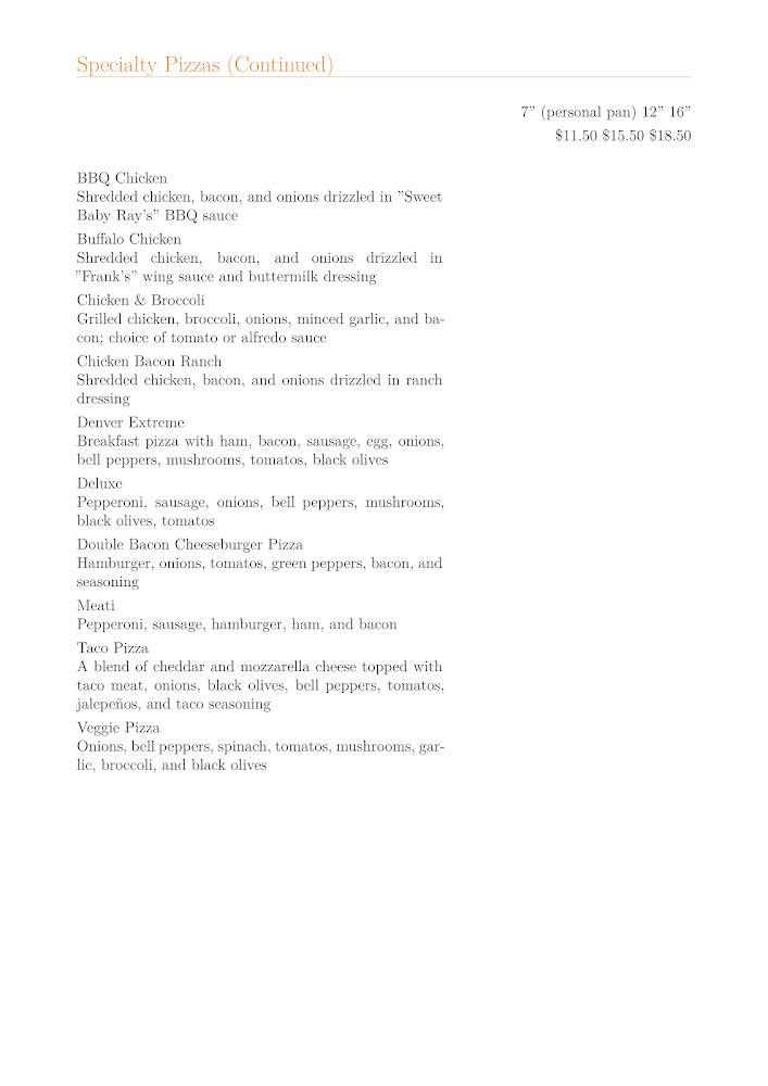 Amazing Grace Menu image 4